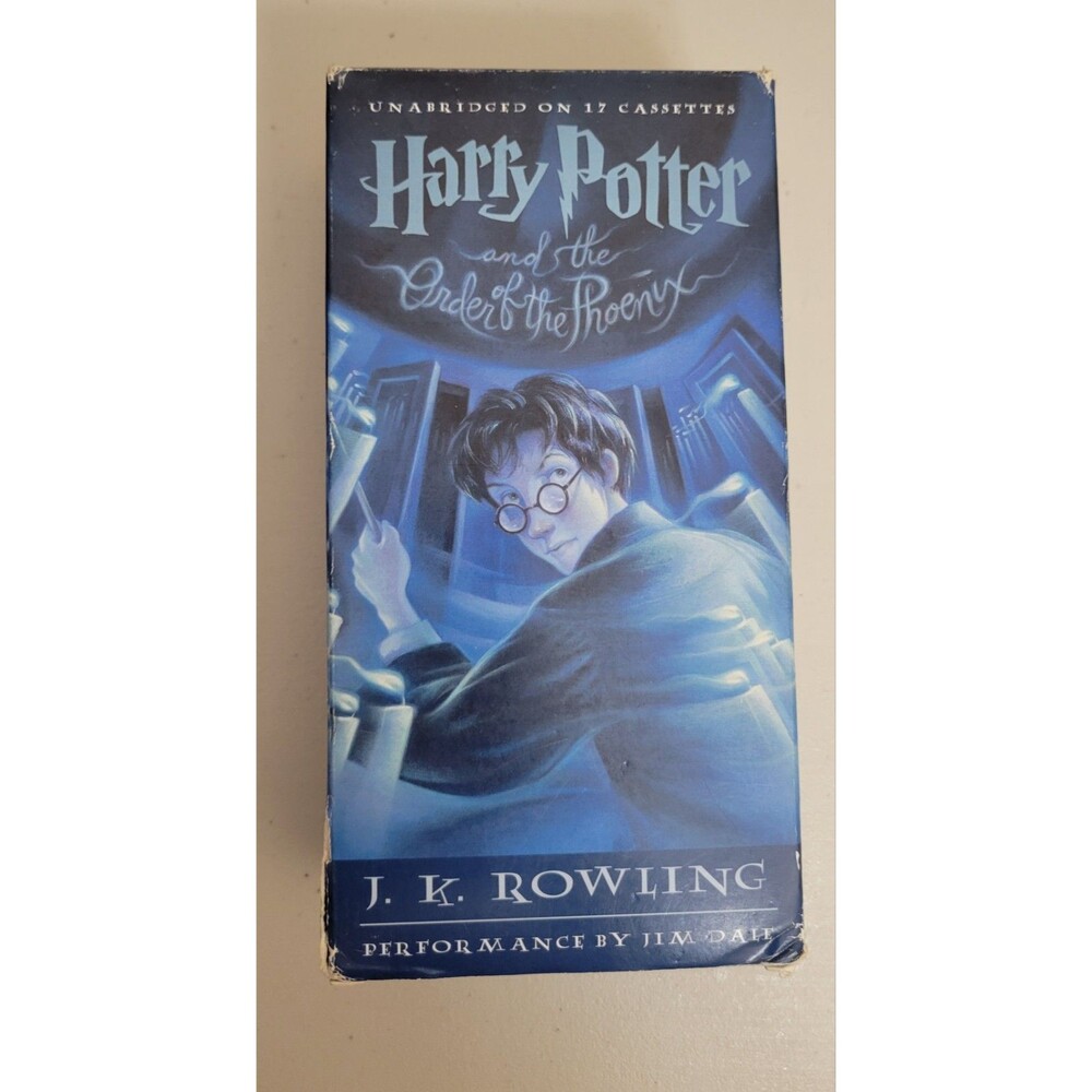 Harry Potter And The Order Of The Phoenix Book Set On Cassette